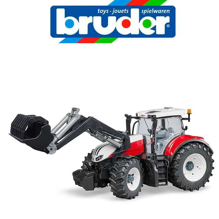 Трактор Bruder Steyr 6300 Terrus, з навантажувачем, 03181