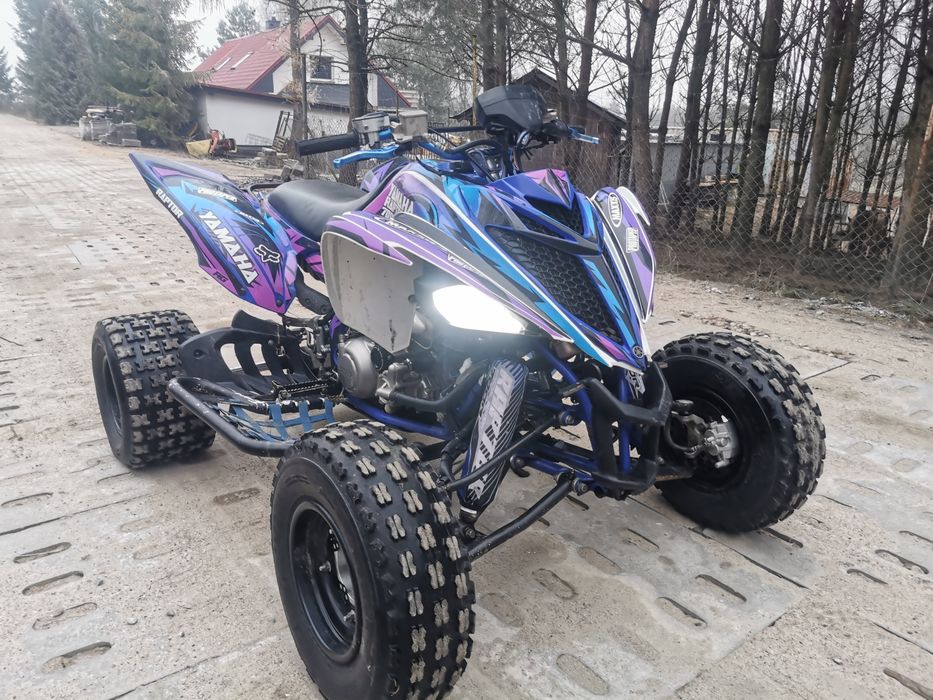 Yamaha raptor 700 16r zarejestrowany