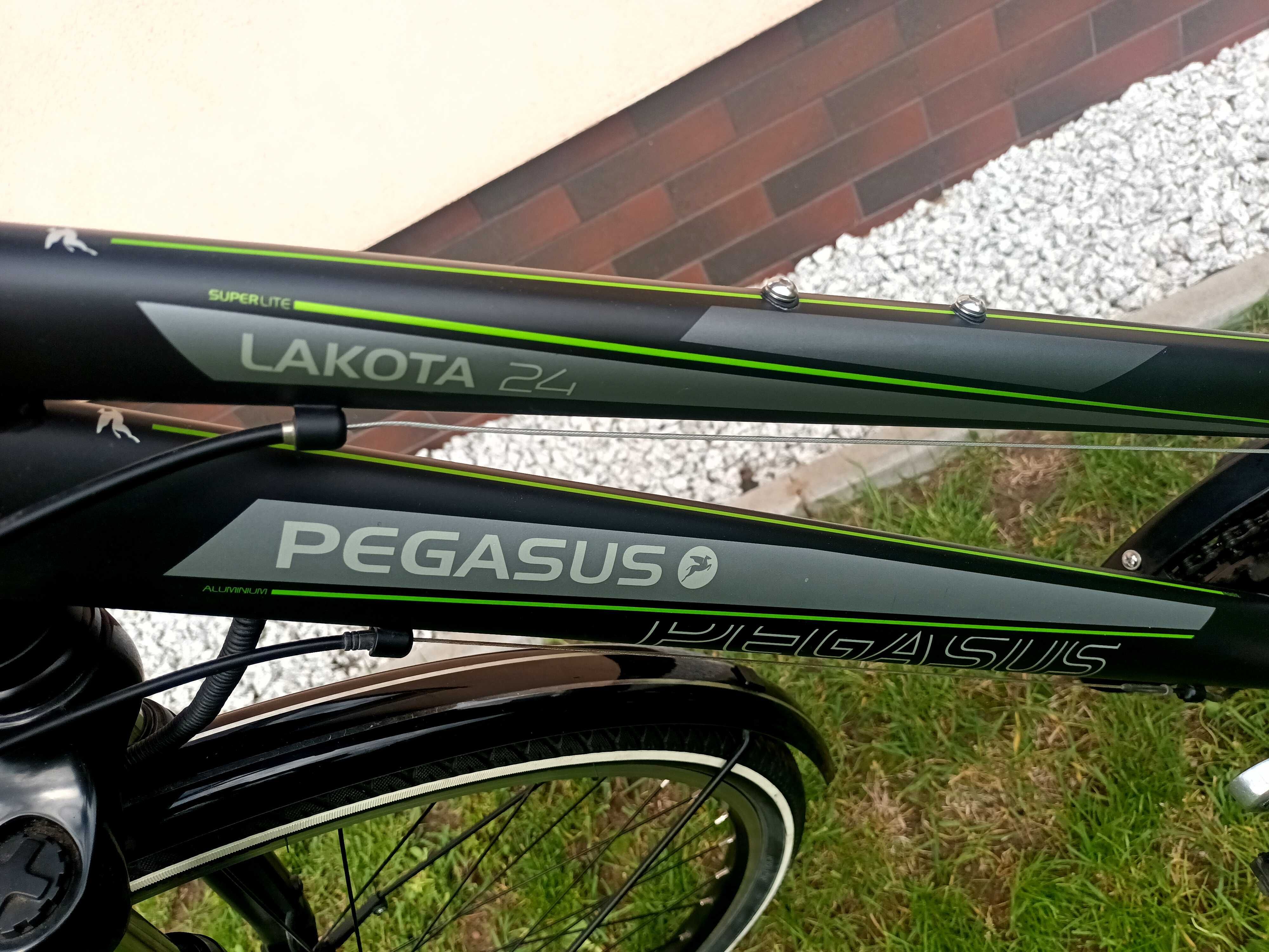Rower Trekkingowy Pegasus Piazza Lakota 24,Led,Prądnica ,XT,Stan BDB