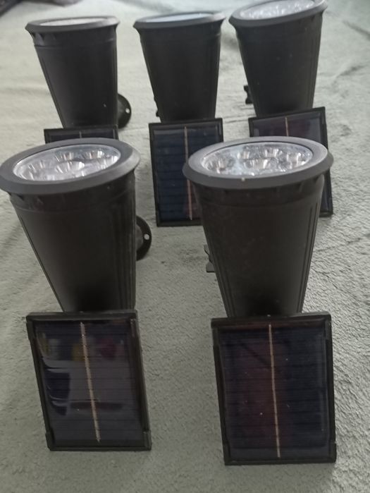 Lampki solarne, reflektorki do ogrodu - Okazja