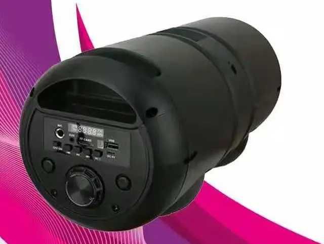 Przenośny Głośnik Bluetooth ZQS4219 Radio Fm USB SD Karaoke Led Light