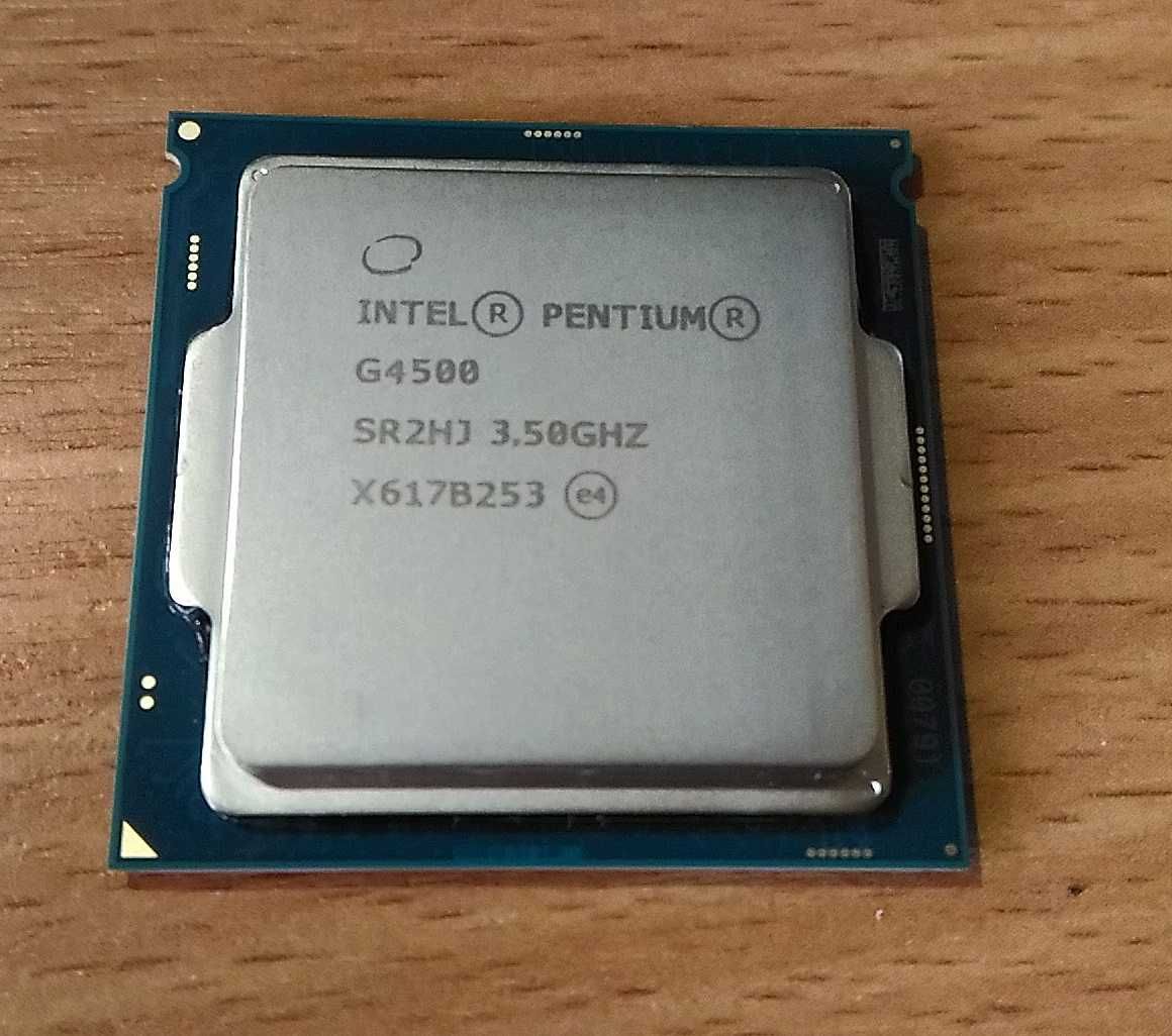 Продам CPU Intel Pentium G4500 LGA1151 3.50GHz
