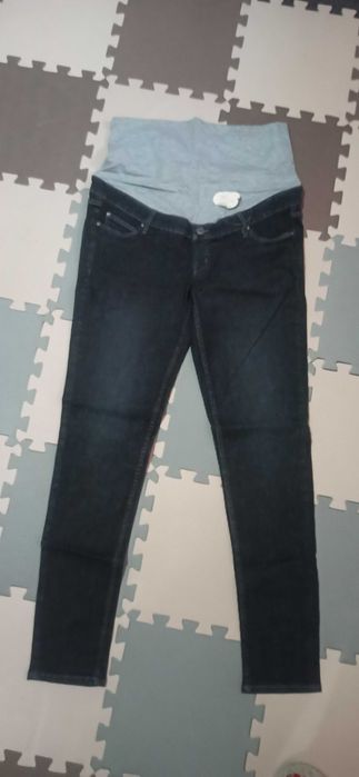 Spodnie ciążowe jeansy ze stretchem esmara 42