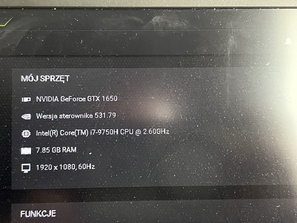 Laptop gamingowy msi gf75 thin 95c