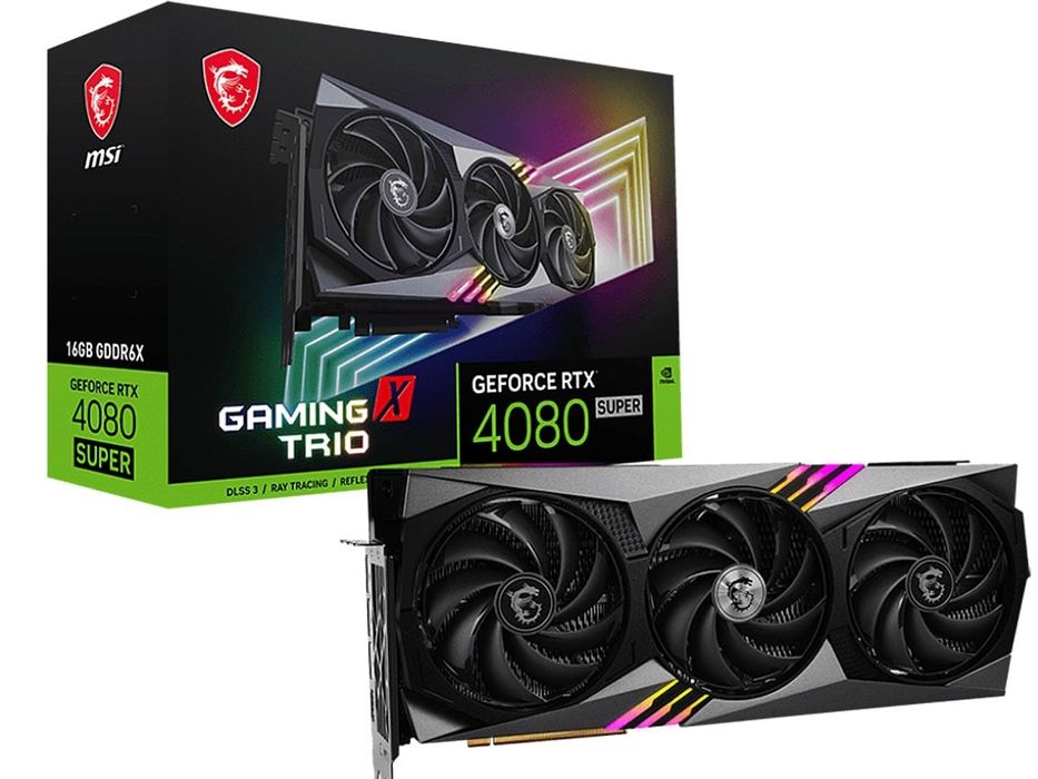 Karta RTX 4080 Super 16GB - Gwarancja 24 miesiące - Komplet !