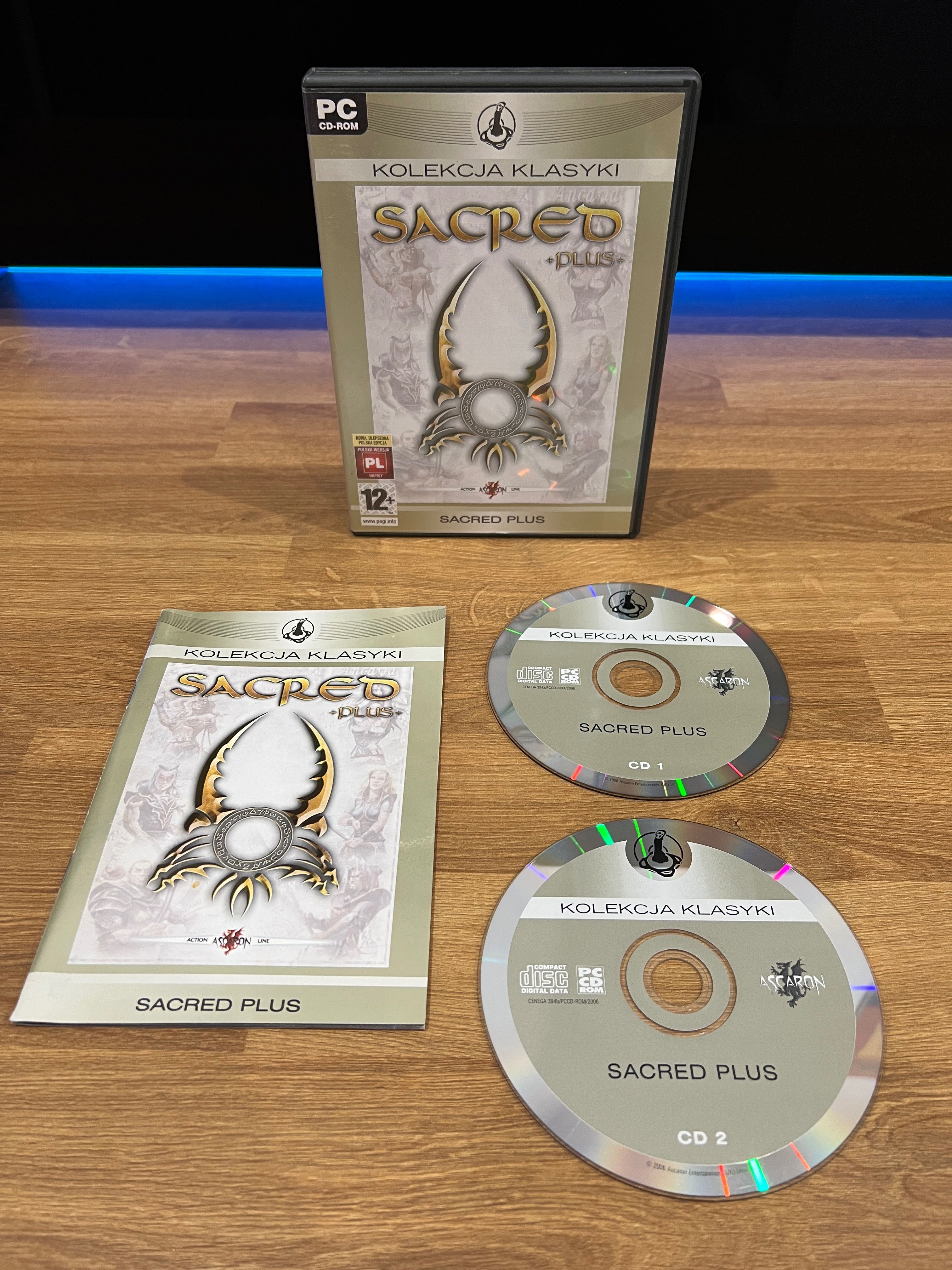 Sacred Plus (PC PL 2006) DVD BOX polskie wydanie Kolekcja Klasyki