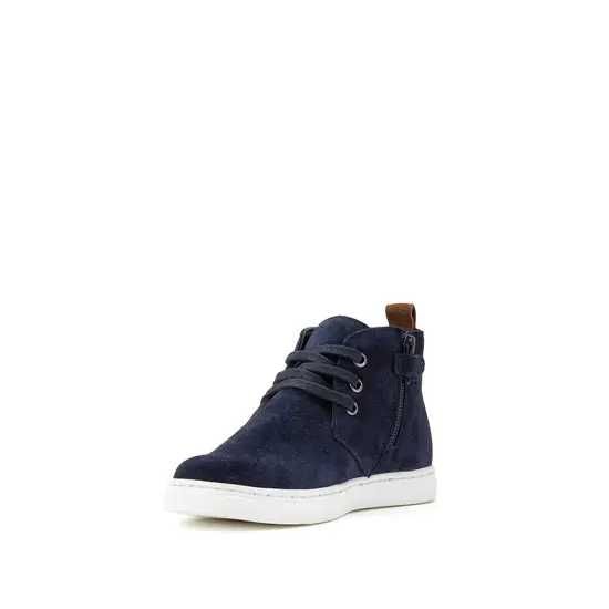 Botas camurça/taupe azul navy T.30 - La Redoute