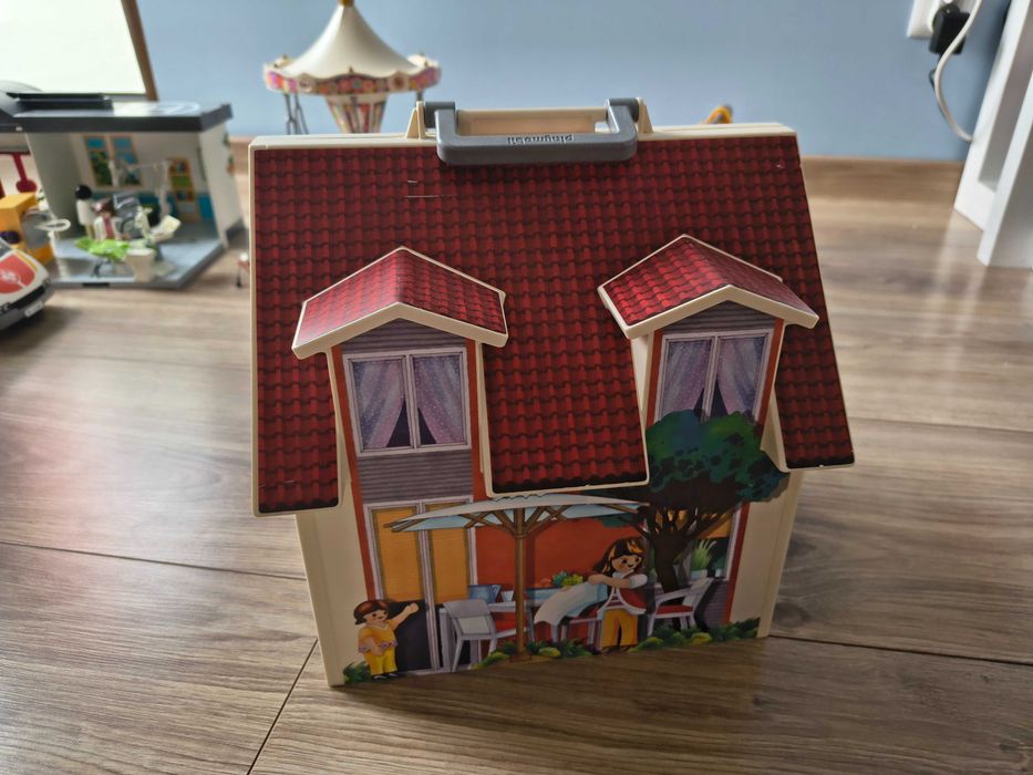 Playmobil domek, szpital, salon sukien ślubnych Mega zestaw