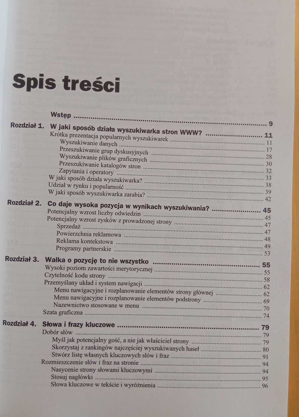 Pozycjonowanie i optymalizacja stron WWW Jak to się robi - Danowski