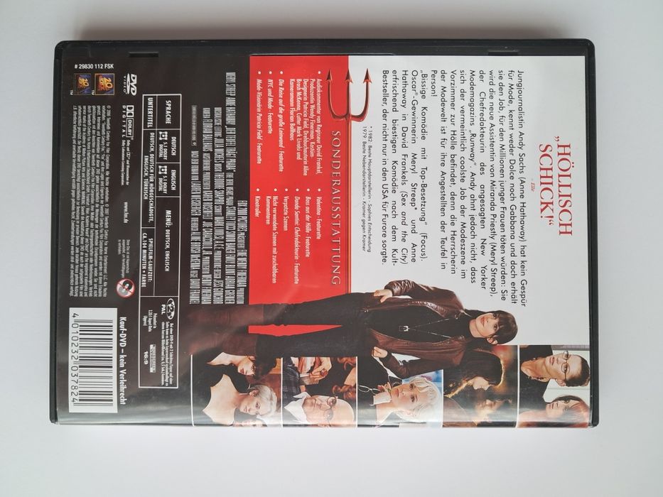 The Devil Wears Prada Film DVD