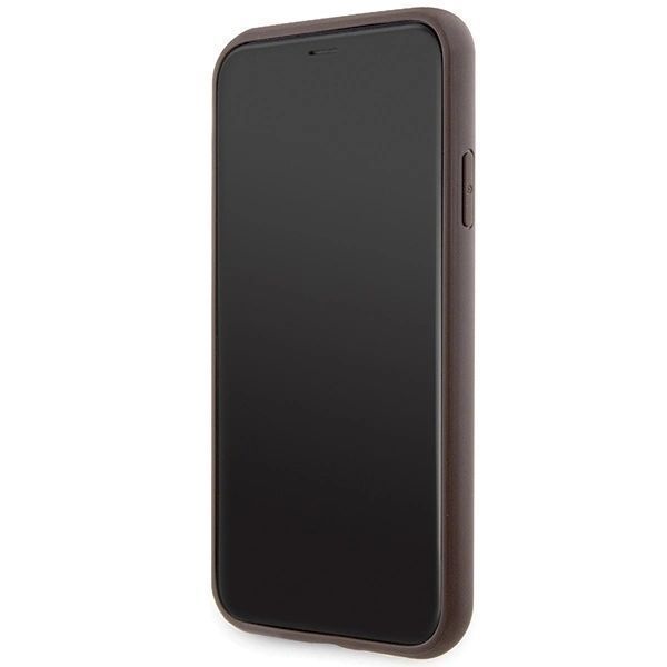 Etui Guess 4G Stripes Na Iphone 11 / Xr - Brązowe