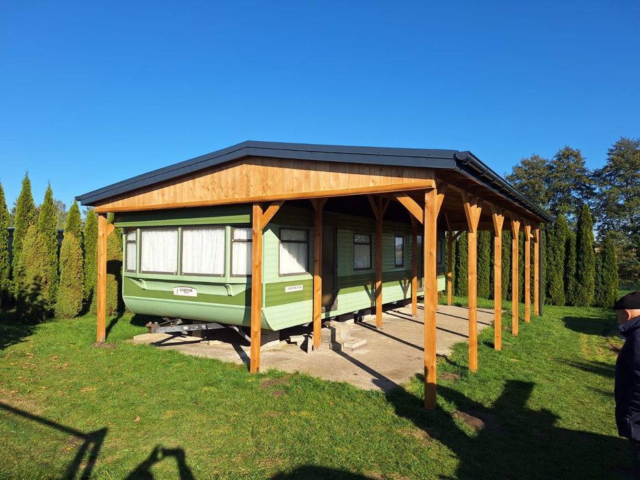 Zadaszenie zabudowa domku holenderskiego