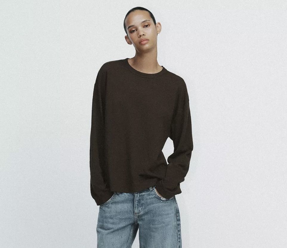 Жіночий лонгслів zara