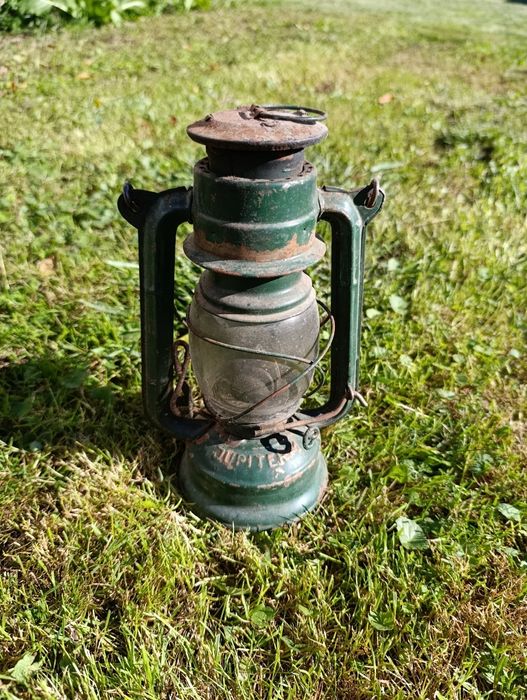 Lampa naftowa Jupiter-1 retro vintage PRL