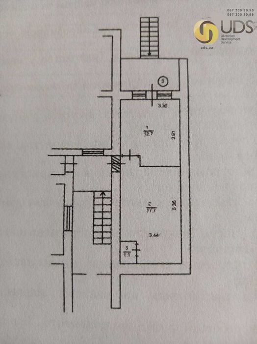 Здам на вул. Левка Лук'яненка, 19 приміщення на 31,5 м²