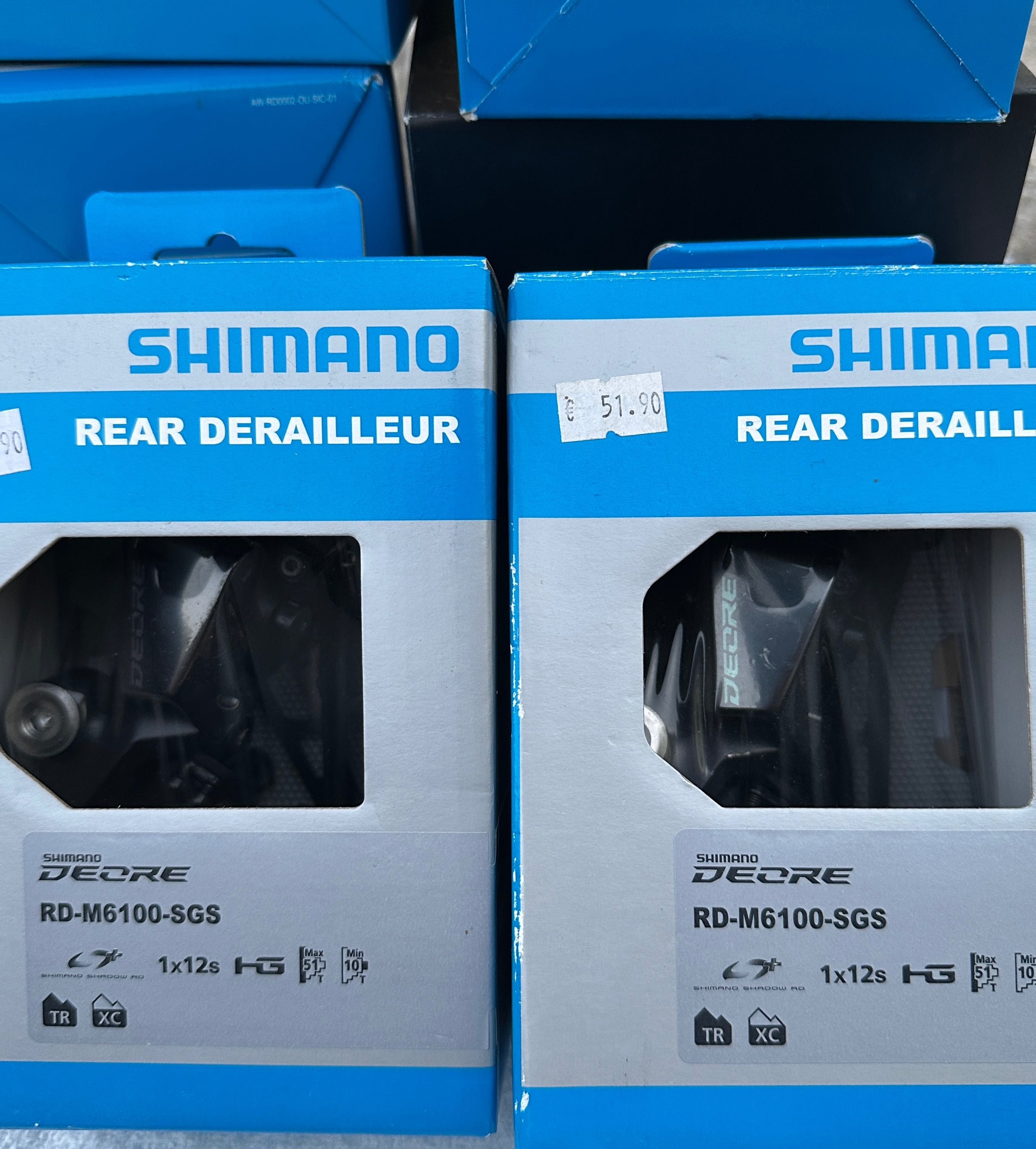 Desviador Shimano Deore M6100 Shadow RD+ 12V
