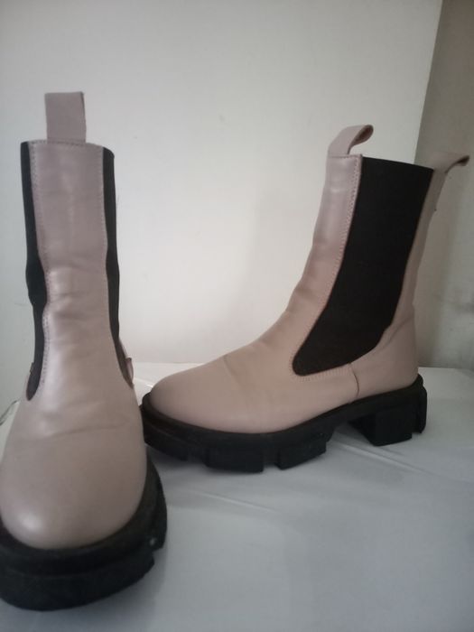 Черевики .Kati Shoes .кожа .демісезон