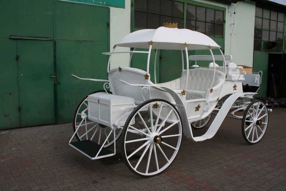 Powóz konny bryczka kutschen kopciuszek