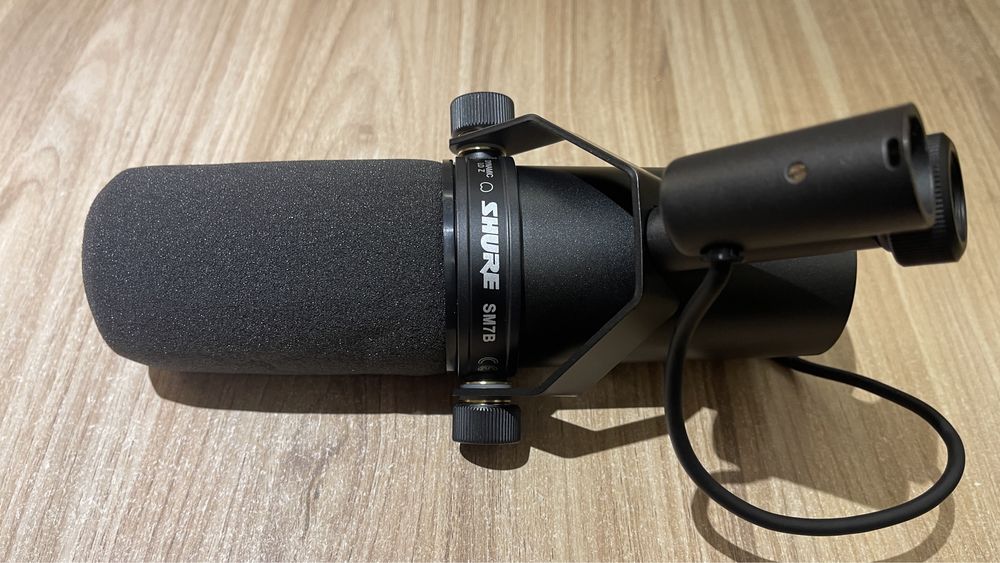 Новий легендарний мікрофон Shure SM7B, повний комплект