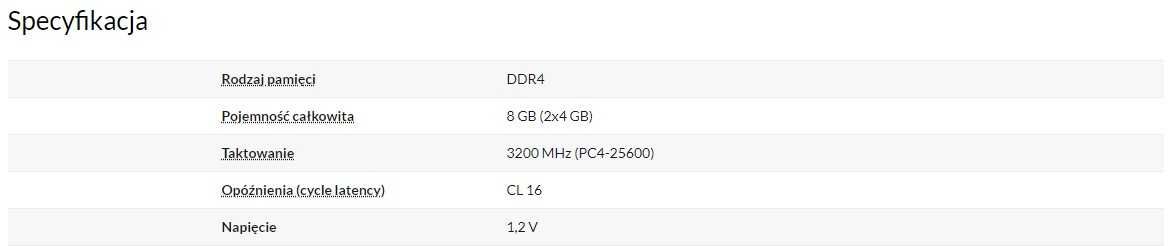 Pamięć RAM HyperX 8GB 3200MHz Predator CL16 Black (2x4096)