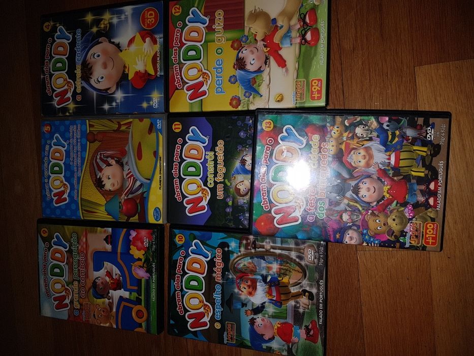 6 DVD's do Noddy