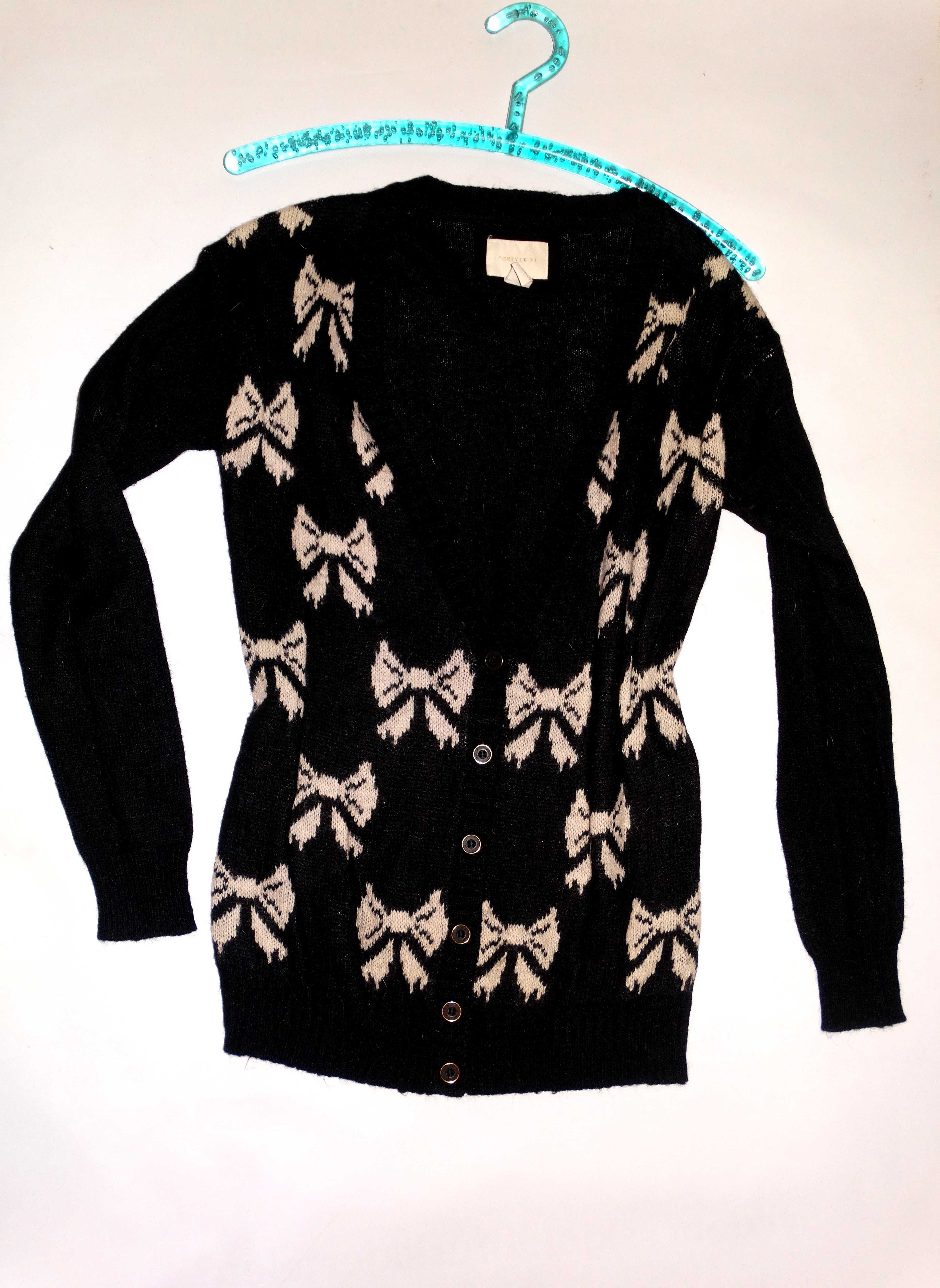 _Forever_Piękny sweter Angora do pracy _R.36/38_!!