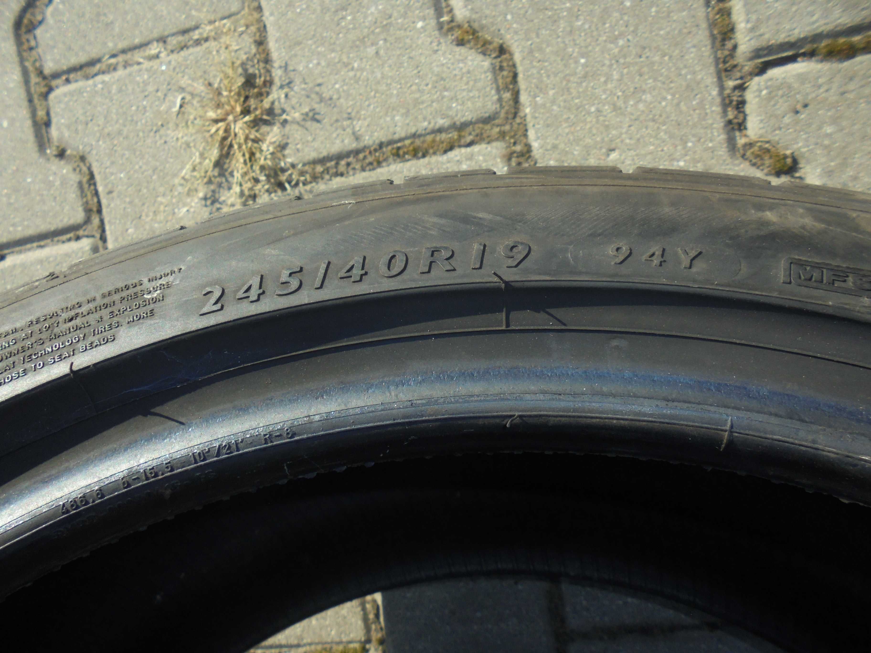 Opony Dunlop Sp Sport Maxx GT 245/40r19 2szt.