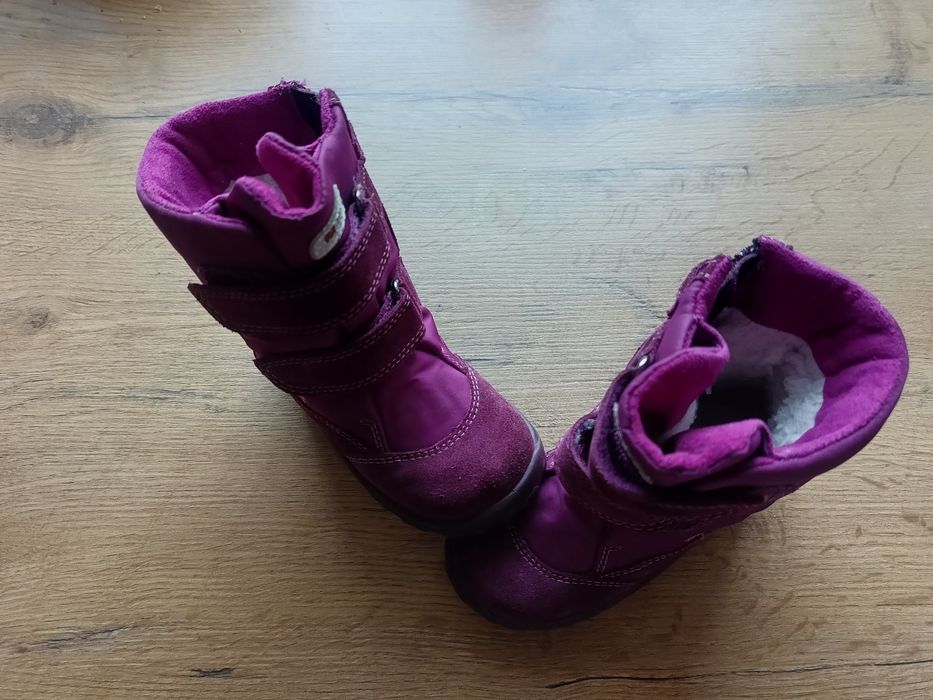 Buciki buty zimowe dziecięce dziewczęcym elefanten rozmiar 21 jak nowe