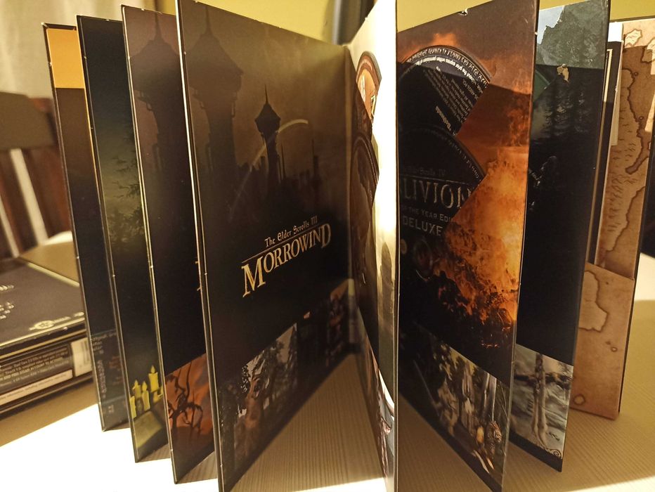 The Elder Scrolls anthology 10 płyt  + klucz w kieszeni
