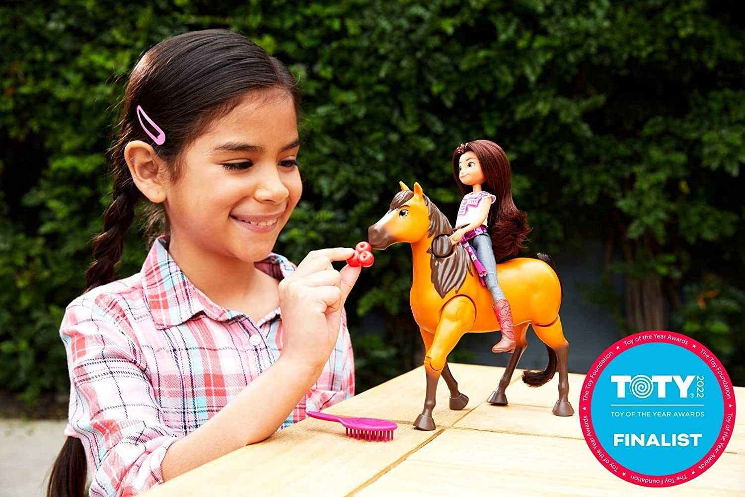 Кукла Лаки и интерактивная лошадка Спирит Вместе навсегда Mattel