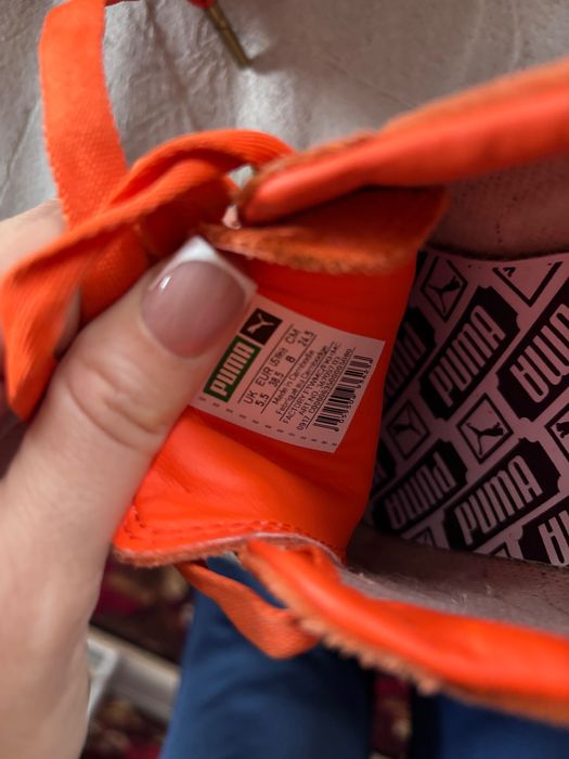 Яскравий комплект кросівки puma та куртка