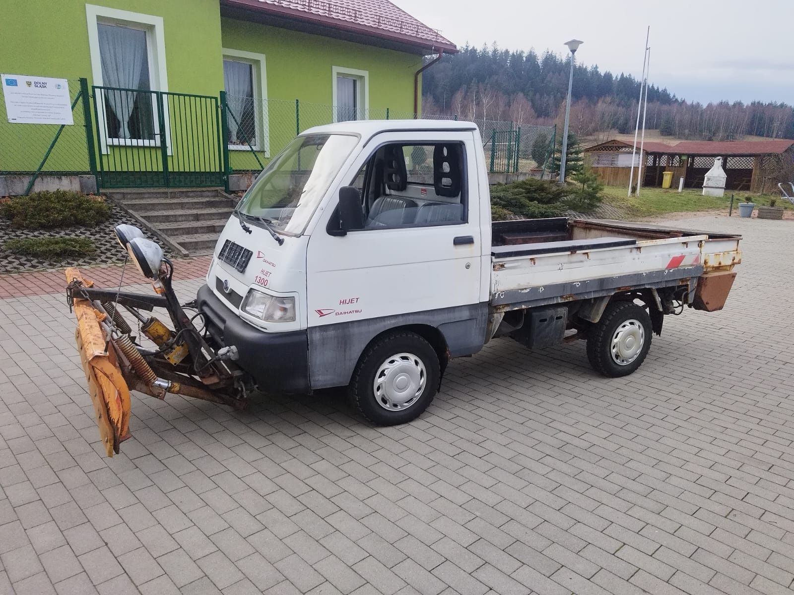 Daihatsu Hijet pługo-piaskarka!