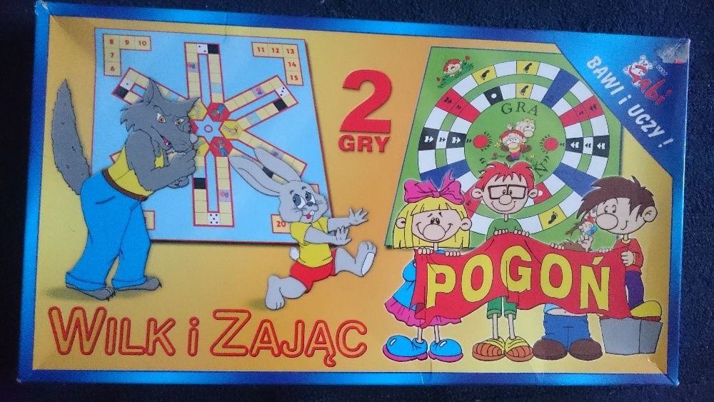 Gra planszowa Wilk i zając + Pogoń