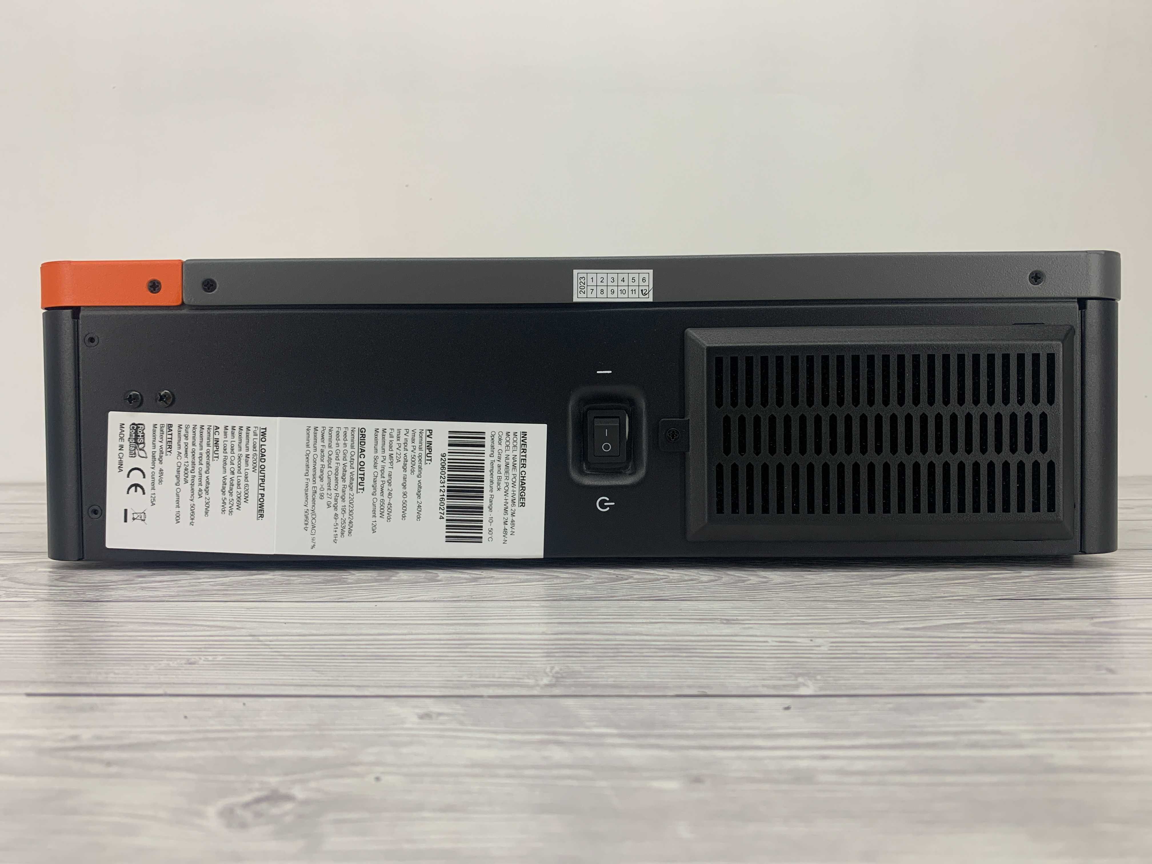 Наявність! Гарантія 12 міc Гібридний інвертор PowMr 6.2кв 48V ДБЖ