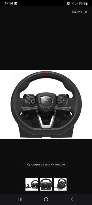 Volante e pedais