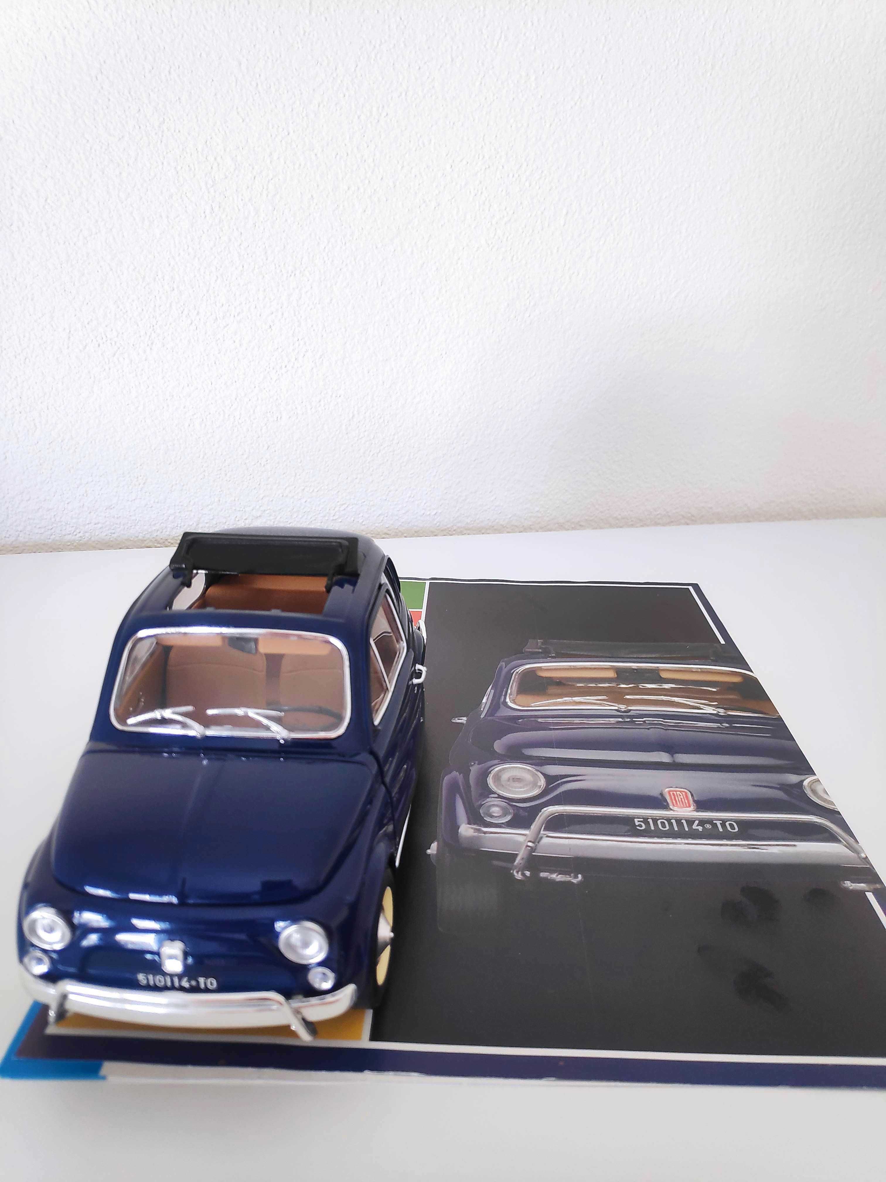 fiat 500 a escala 1:16