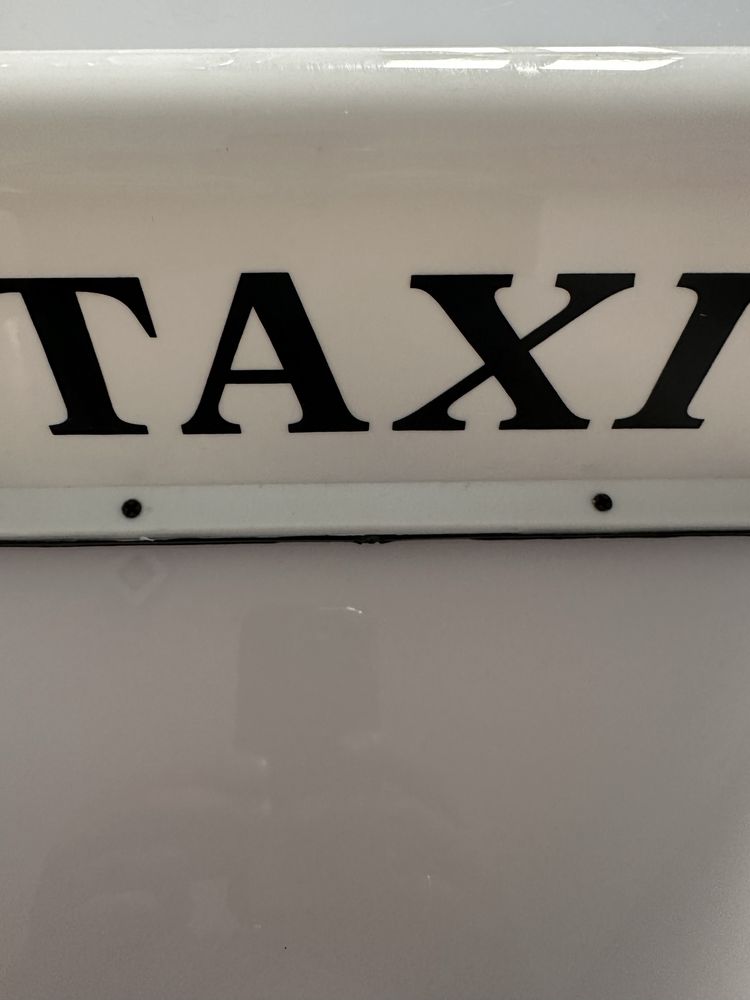 Samochód samochód Taxi Taxi znak kopuła lampa