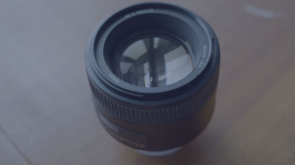 Nikon AF‑S 85 mm f/1.8G