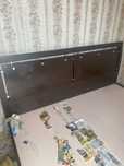 Lozko 180x200 i szafa 177x60x217 Agata Meble