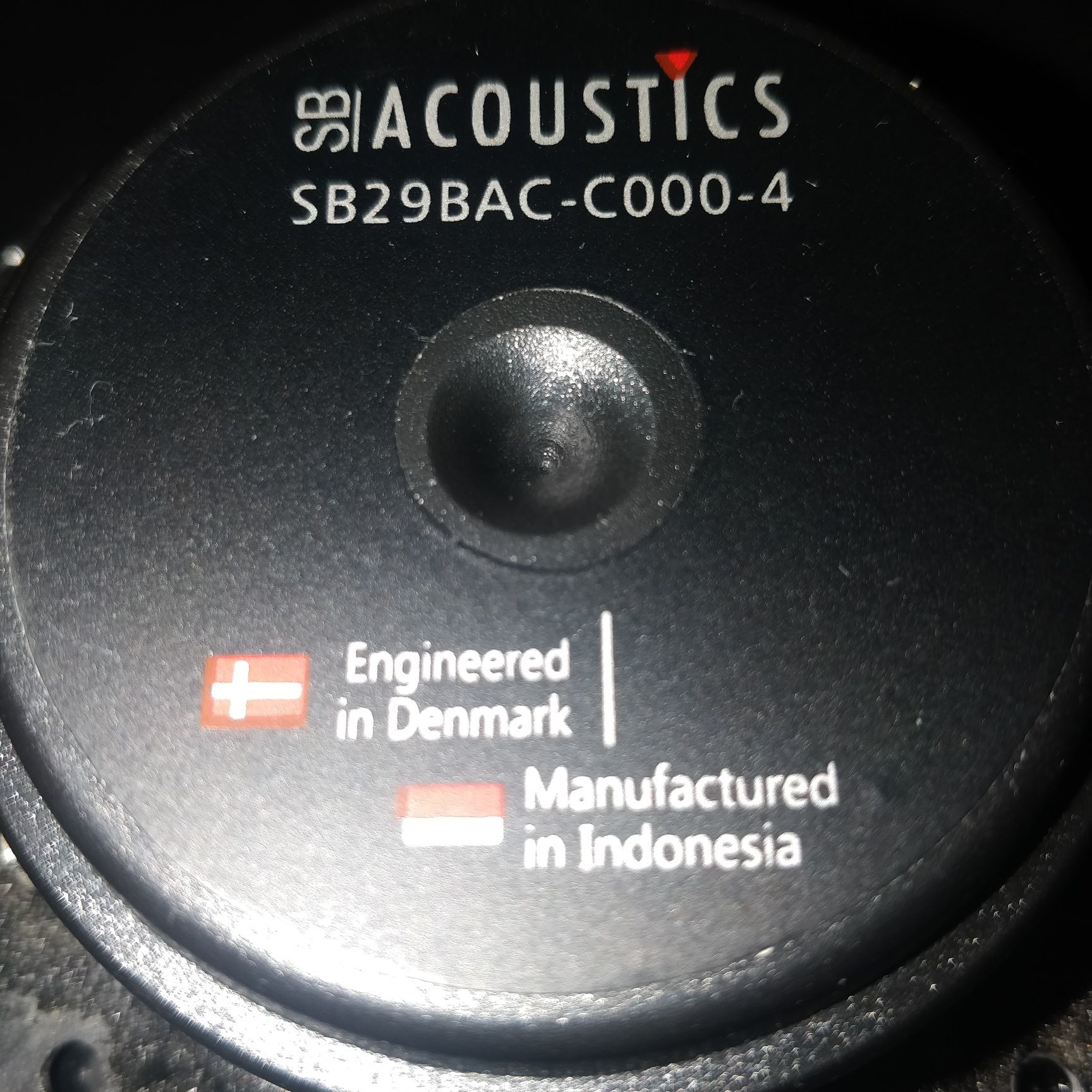 Głośnik SB Acoustics SB29BAC-C000-4 Beryllium