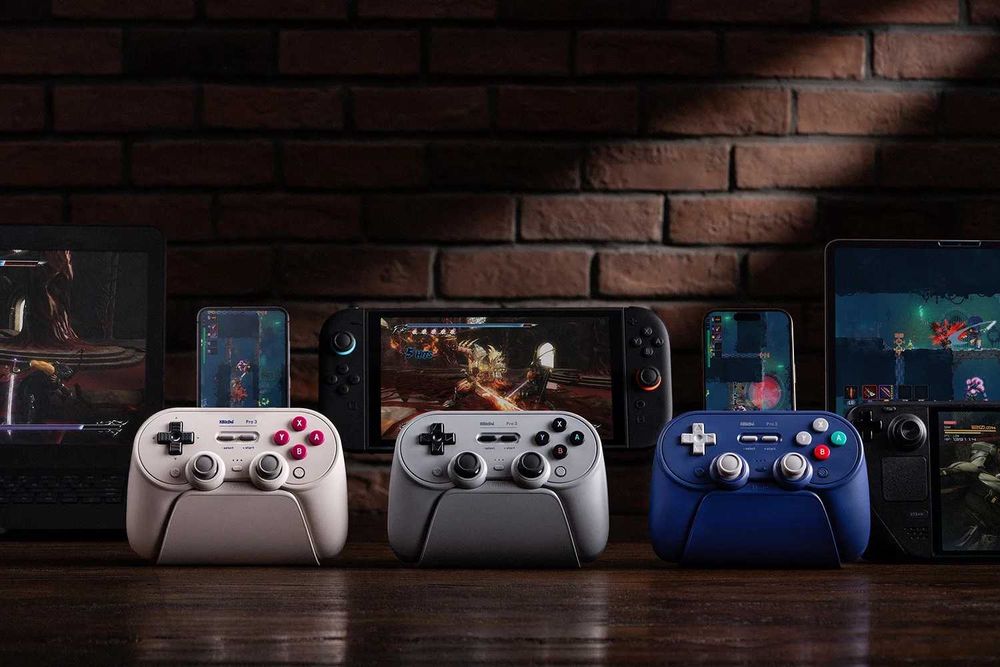 Геймпад 8BitDo Pro 3 для Windows/Android/Switch 1/2 TMR джойстик
