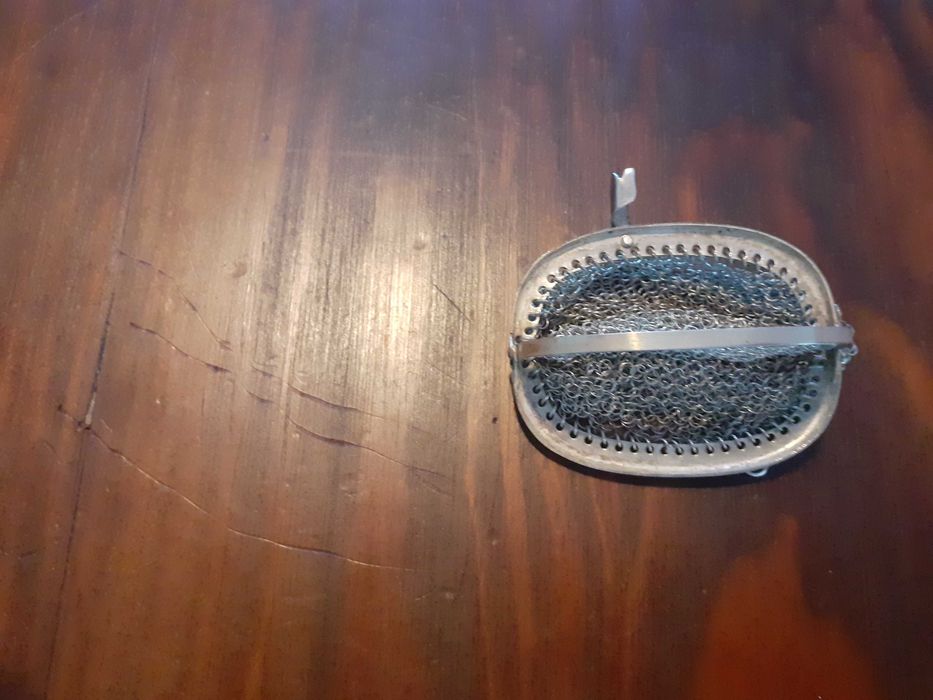Bolsa em Prata Antiga