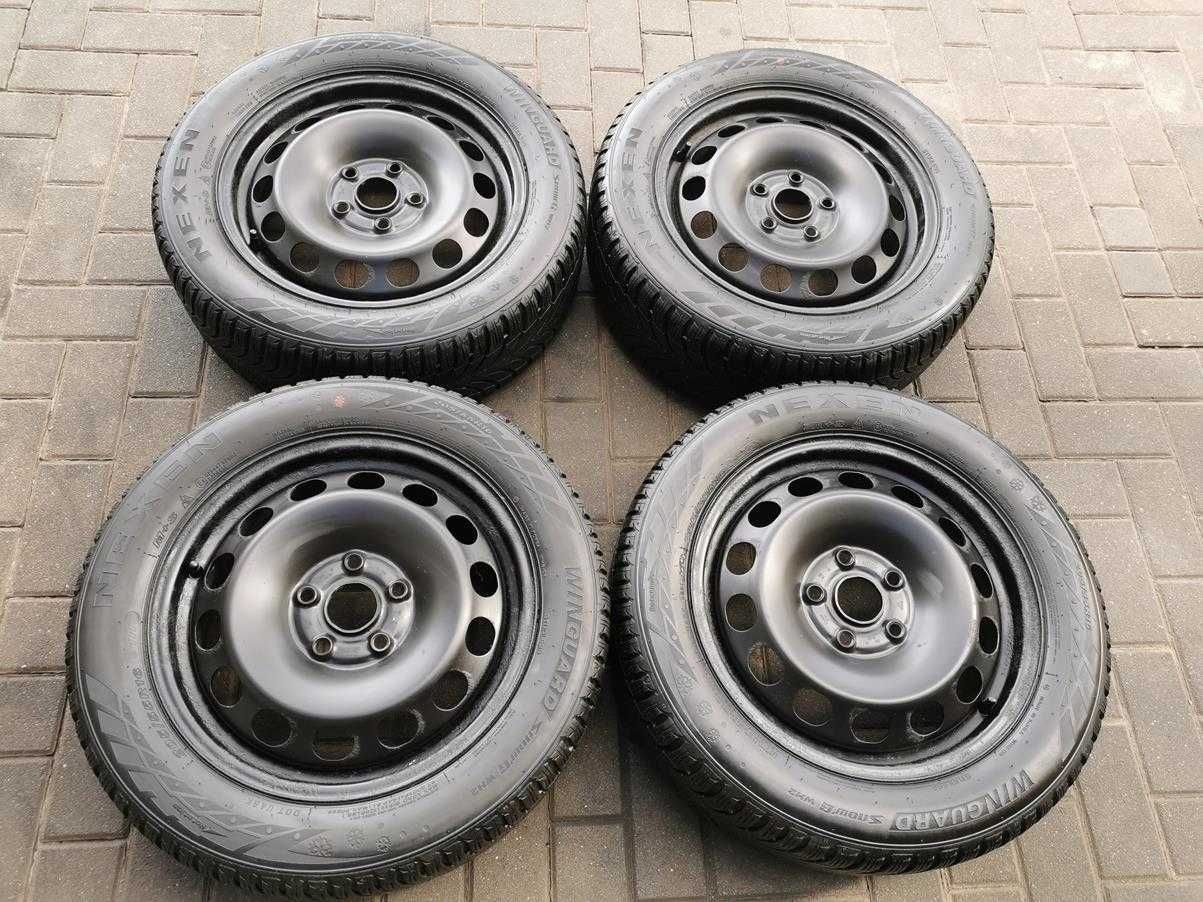 5x112 Koła Zimowe R16 VW Golf 5 Touran Caddy A3 ET50 205/55 Nexen 7mm