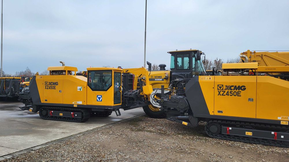Wiertnica XCMG XZ450E przewierty sterowane horyzontalne HDD
