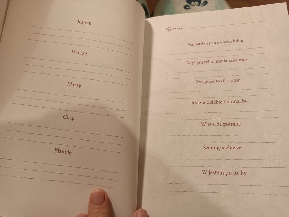 Nieco dziennik kalendarz notatnik pamiętnik Magdalena Kordel