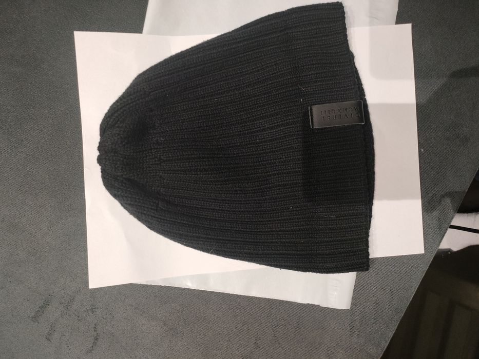 Diverse czapka męska czarna z bawełny rozmiar M - zimowa