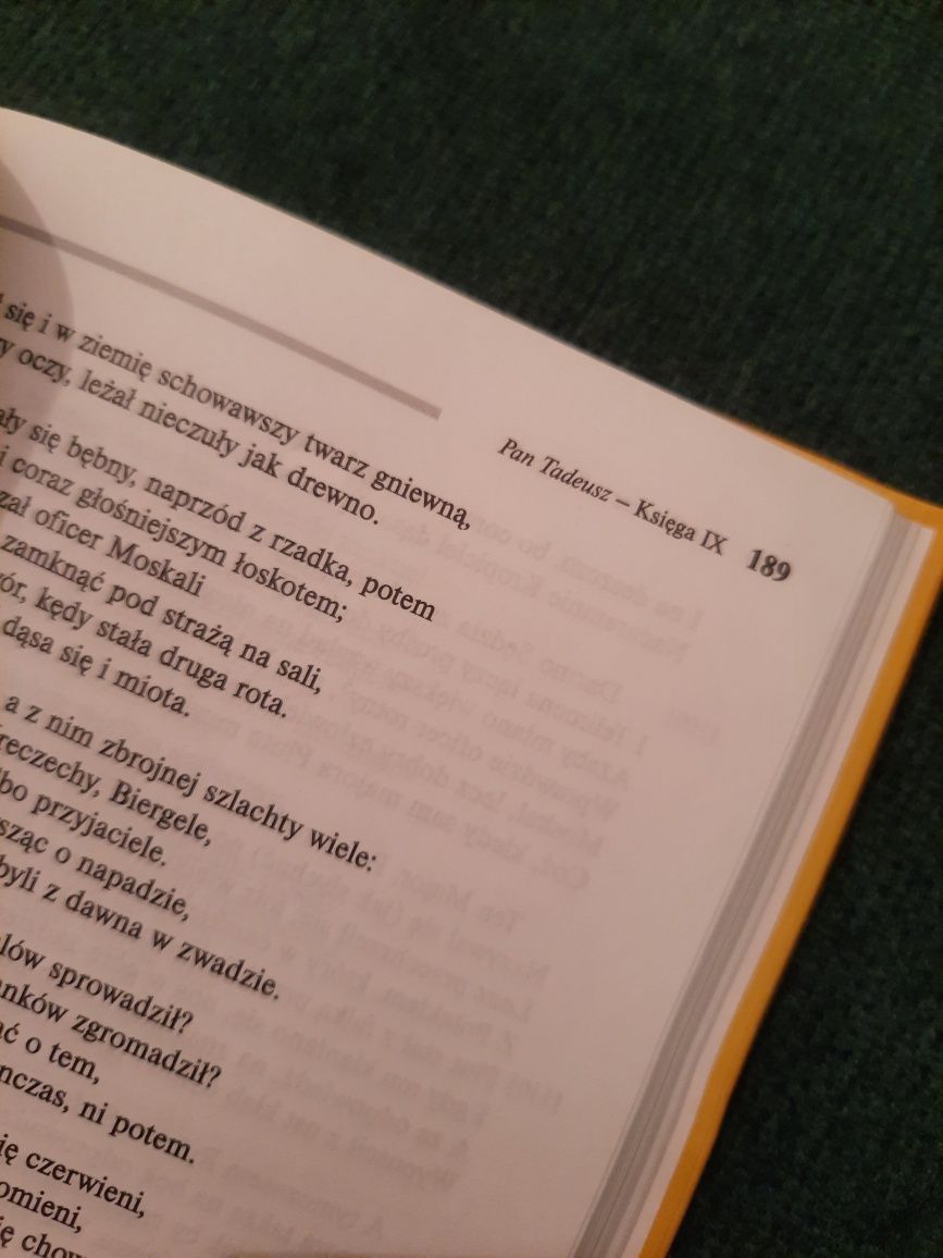 Pan Tadeusz,  z opracowaniem