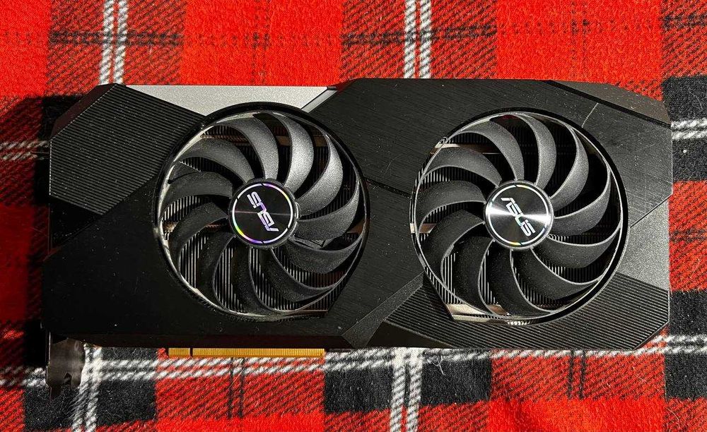 Видеокарта Asus Dual RX6750XT, 12gb