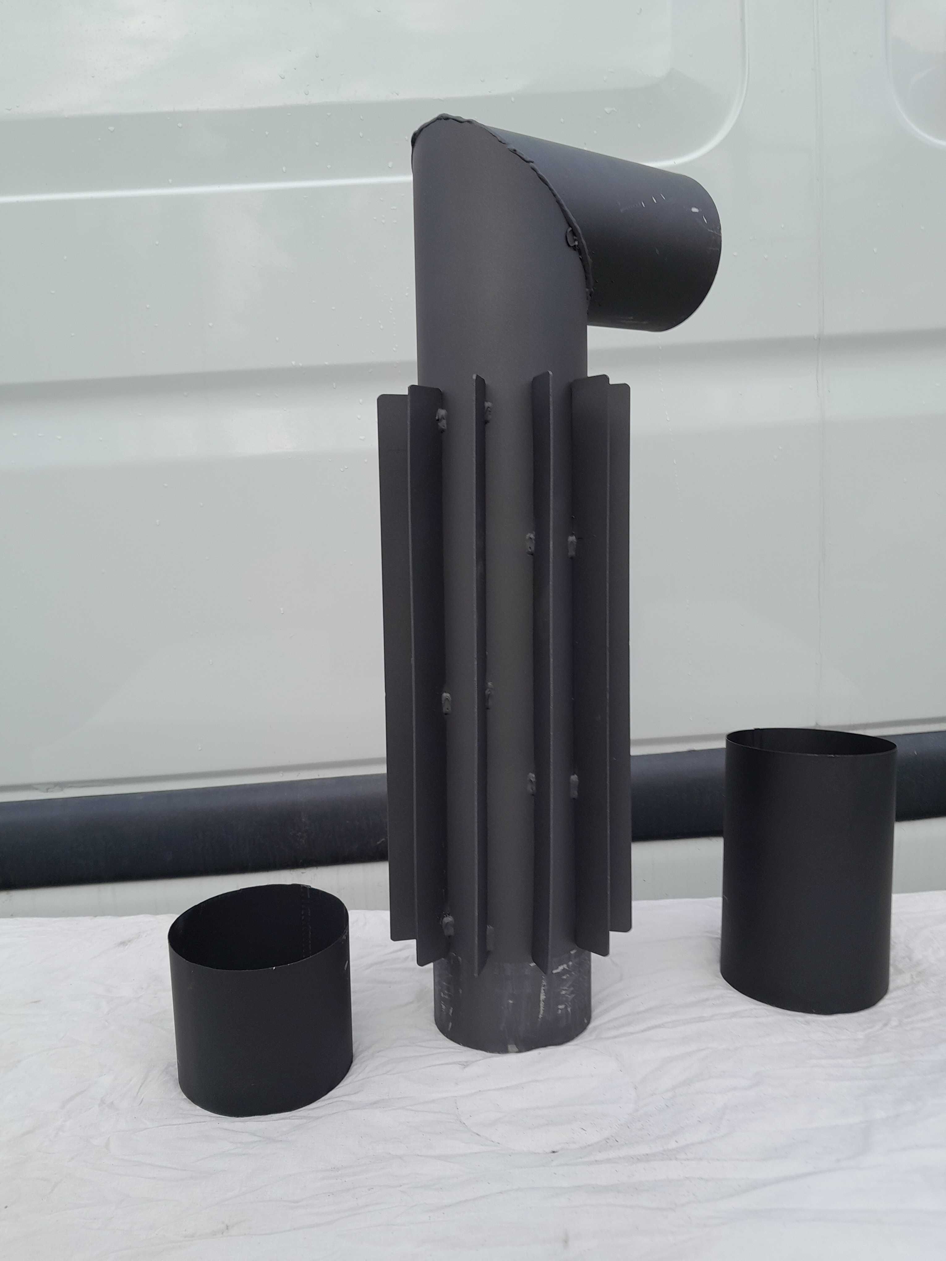 Rura 100 cm  50 cm kolanko - radiator