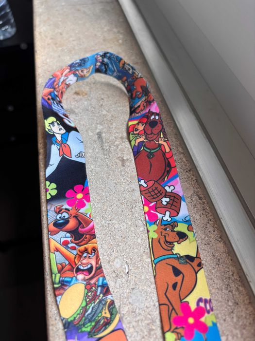 Fita Porta-Chaves / Porta-Cartões – Scooby-Doo Multicolor